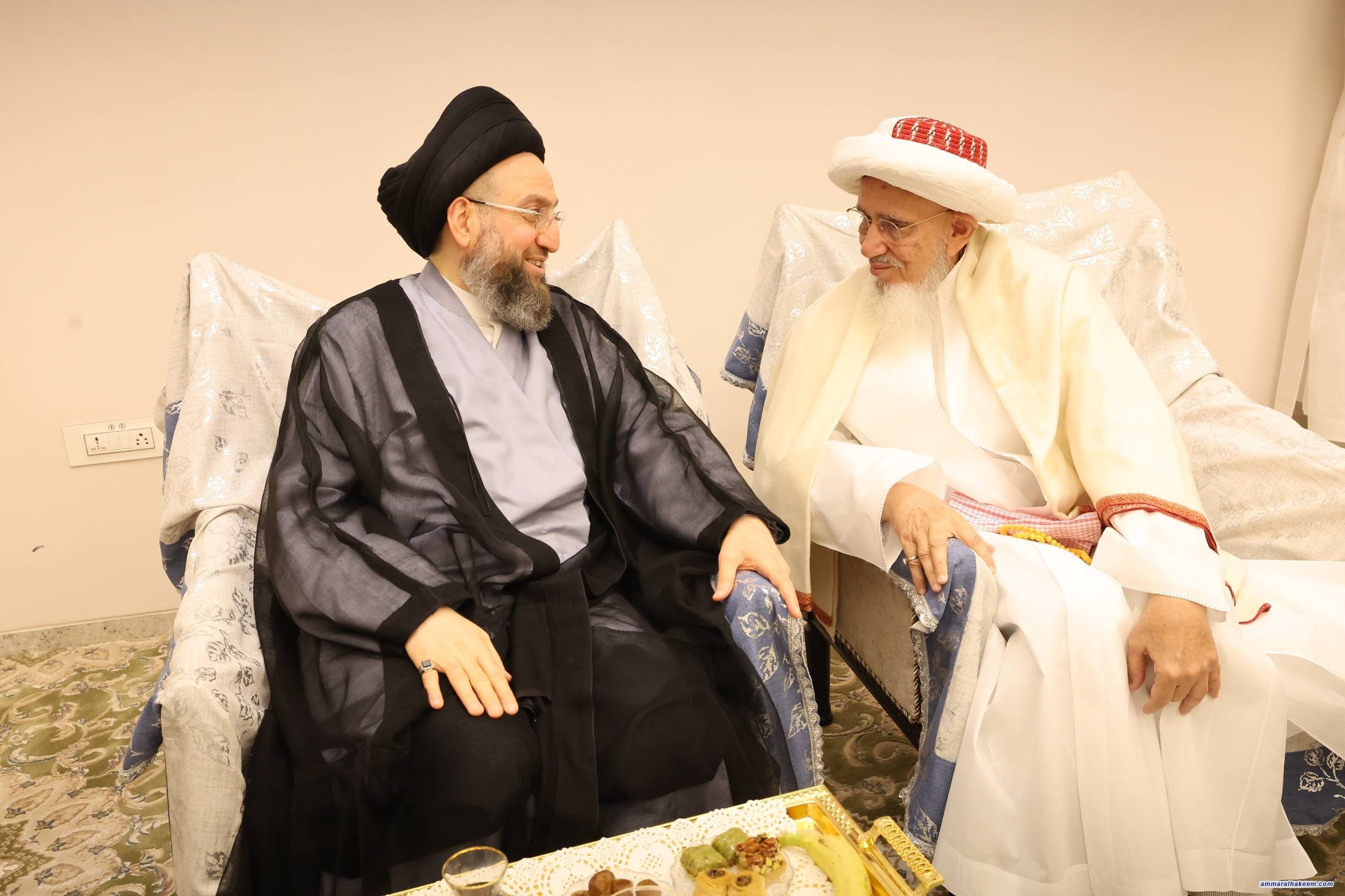 سەید حەكیم لەكەربەلا چاوی بە سوڵتانی ئەلبەهرە دەكەوێت و هەڵوێستەكانیان سەبارەت بەئیسلام بەرز دەنرخێنێت