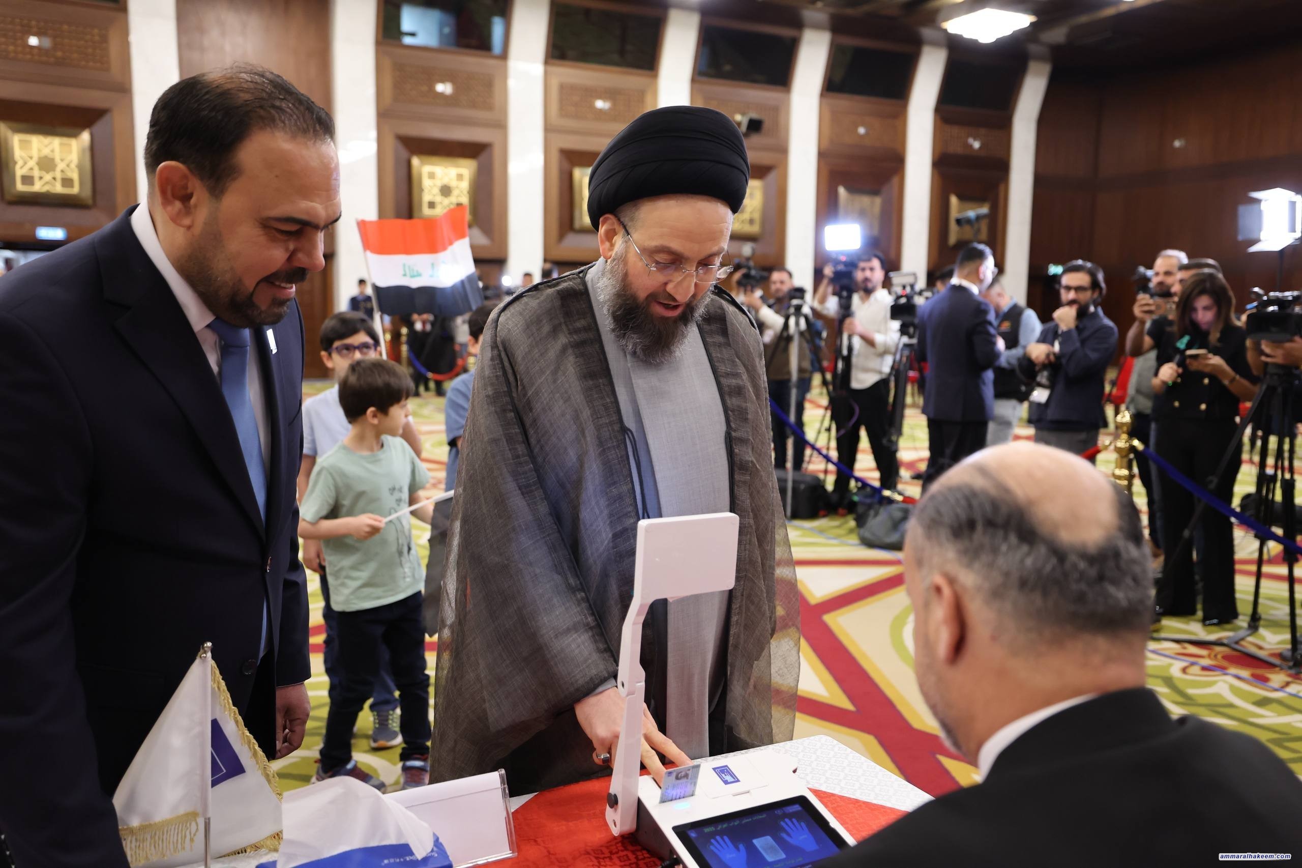 Sayyid Al-Hakeem Calls for Broad Participation, Affirms People’s Votes Historic Trust