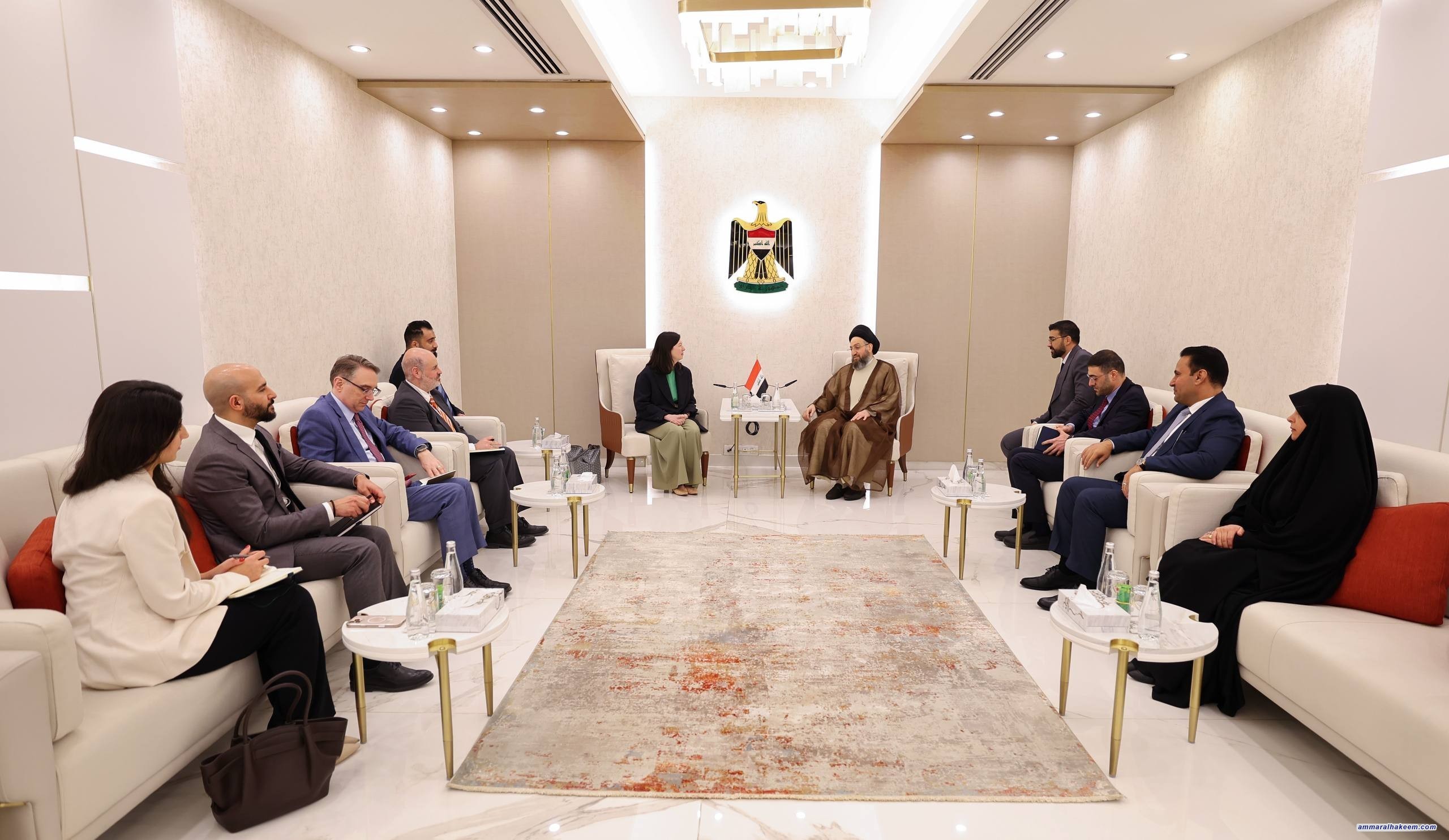 سەید حەكیم ستایشی سەركەوتنی هەڵبژاردنەكان دەكات و دووپاتی دەكاتەوە گە عێراق ئەرێنییەكان كەڵەكە دەكات و ئامادەیی هەرێمی و نێودەوڵەتی خۆی پتەوتر دەكات