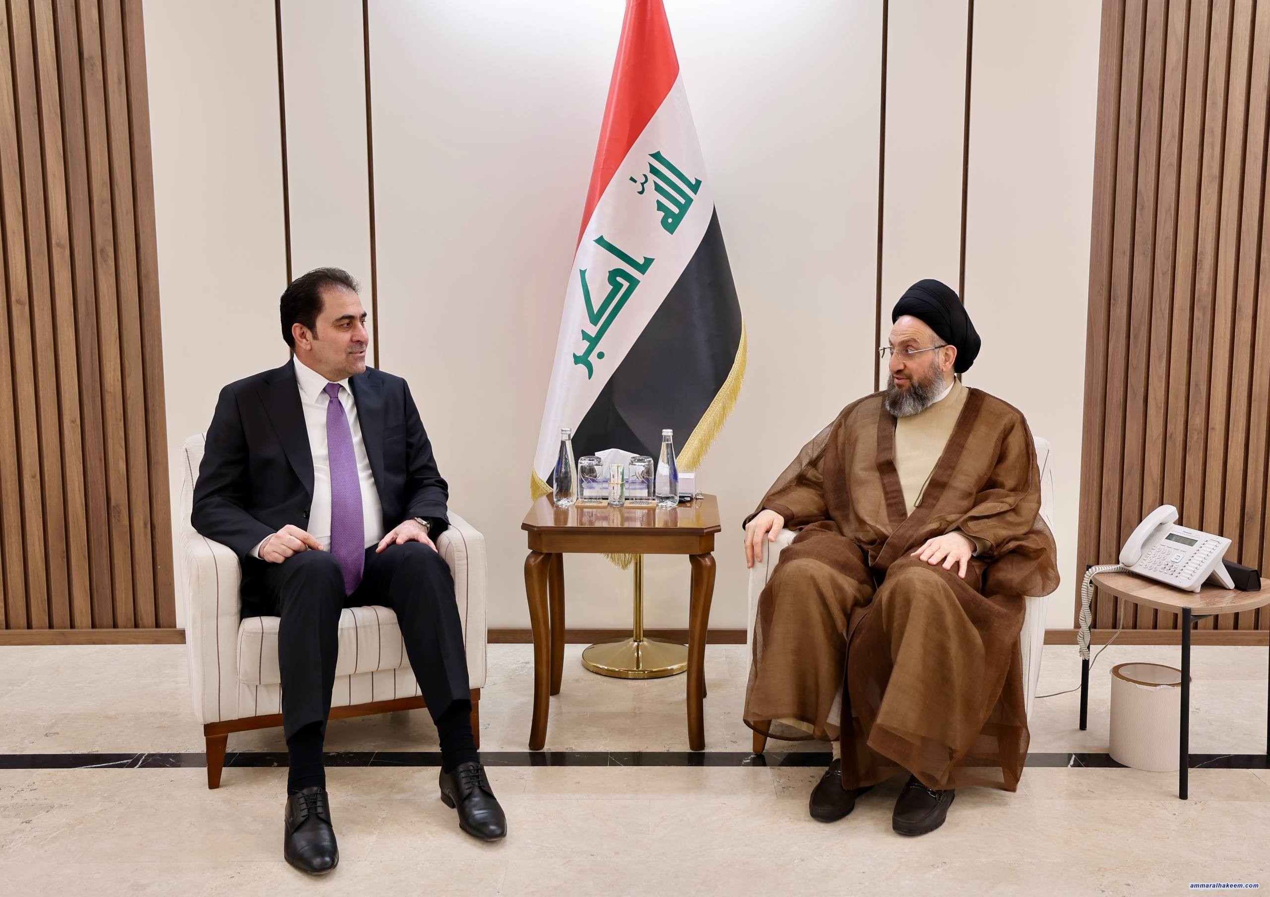 Sayyid Al-Hakeem, Mandalawi Discuss Electoral Results, Upcoming Stage Priorities