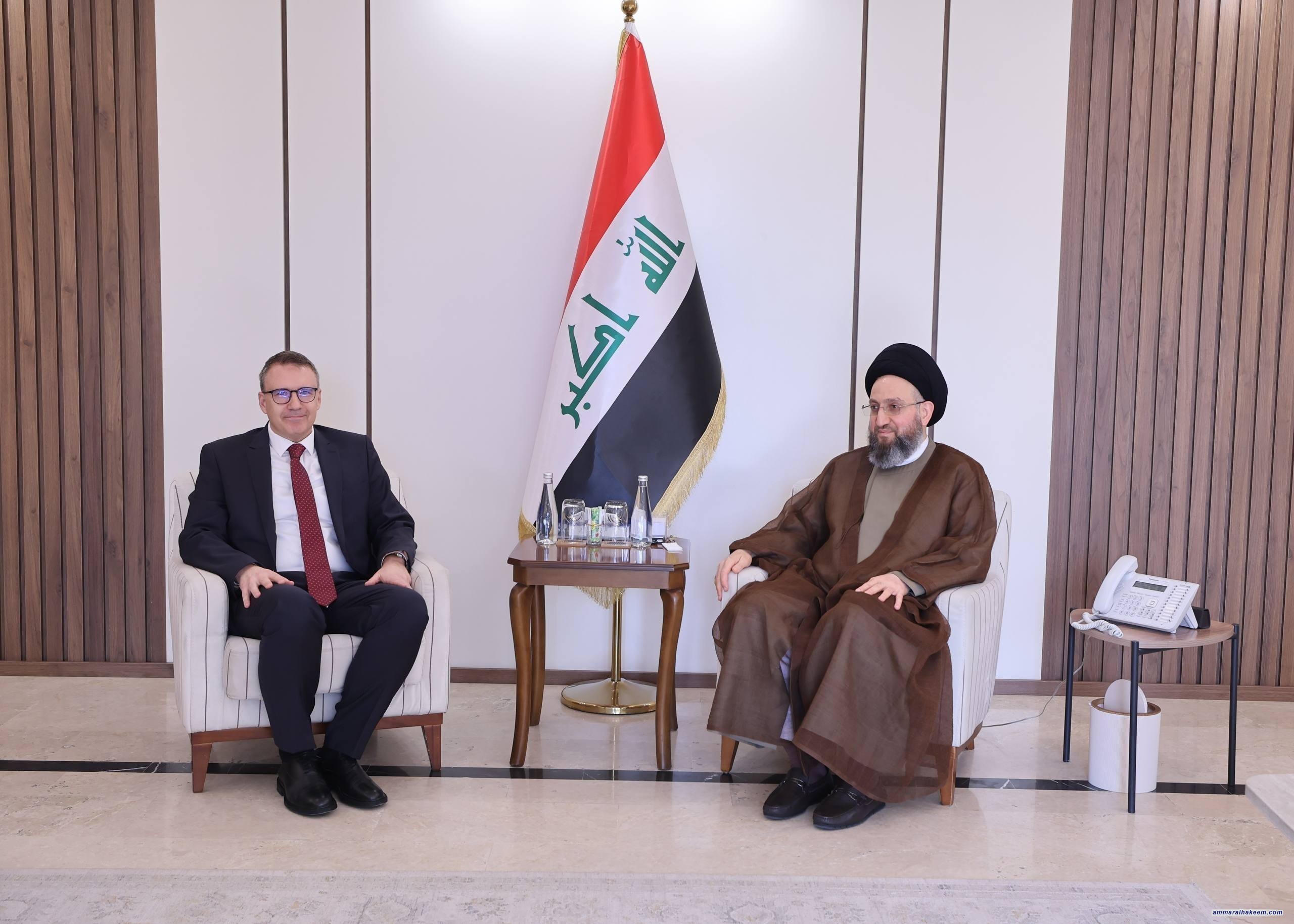 السيد الحكيم: تعزيز التعاون مع تركيا ضرورة للاستقرار والتنمية المشتركة