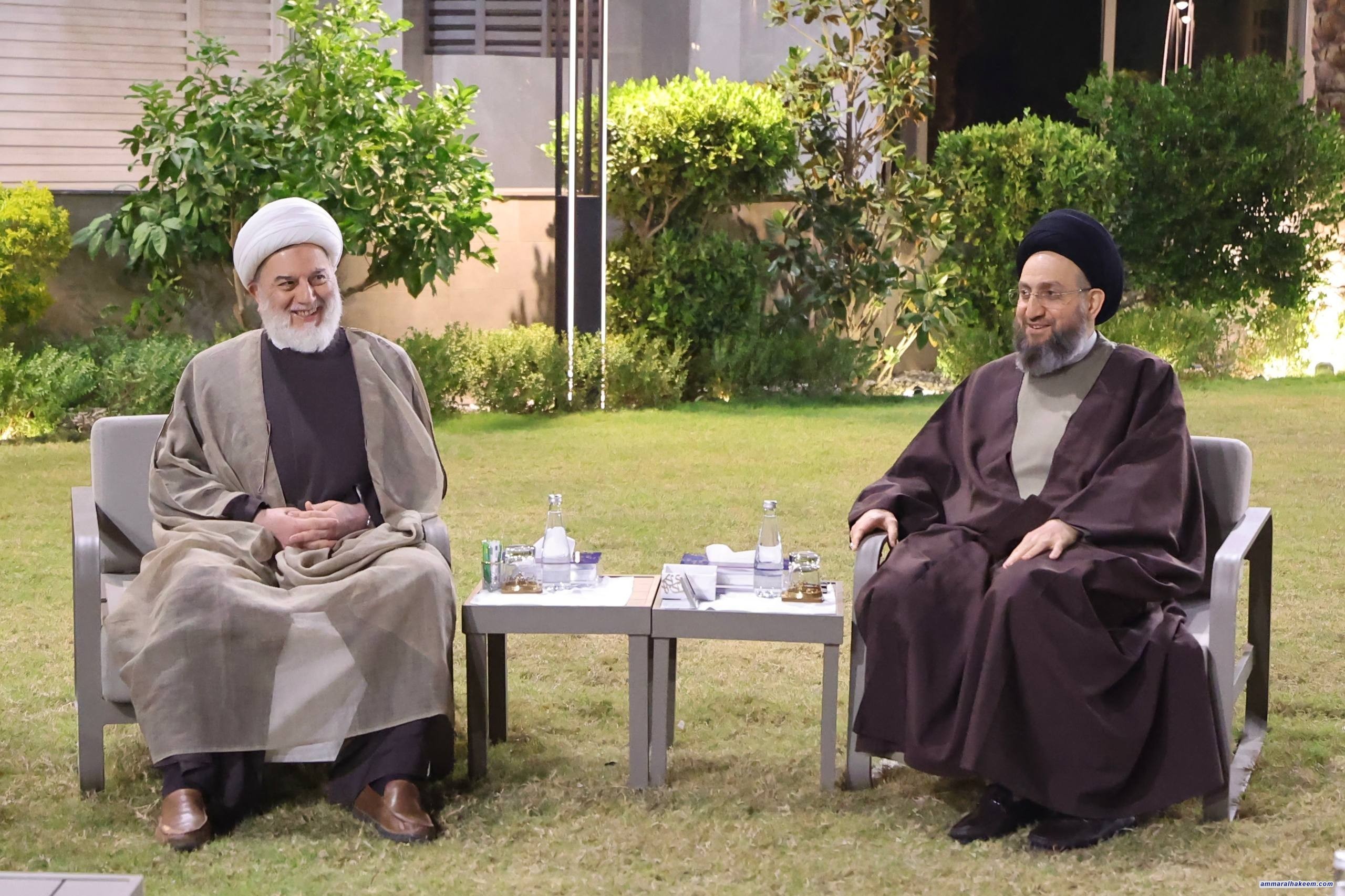 Sayyid Al-Hakeem Receives Hamoudi: laud Elections Success, Calls to Haste Forming Competent Government Within Constitutional Ceilings
