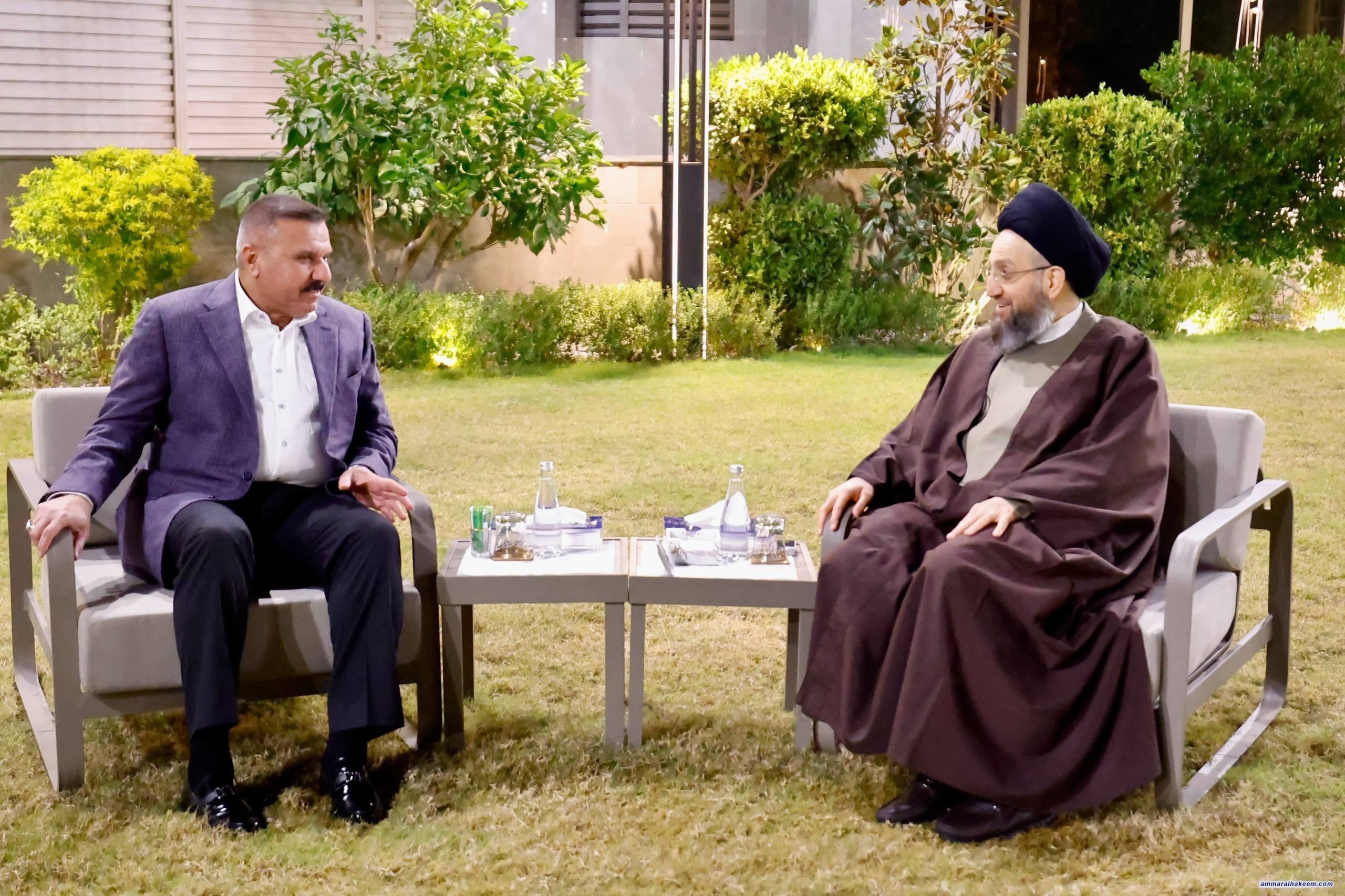 Sayyid Al-Hakeem Lauds Interior Ministry’s Effort to Secure Elections, Support Automation, Enable Police to Secure Cities