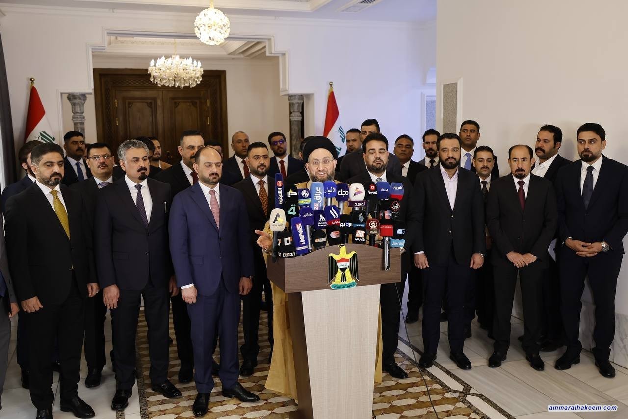 Sayyid Al-Hakeem Emphasizes Elections, Local Government Engagement, Commends Anbar Reconstruction Efforts
