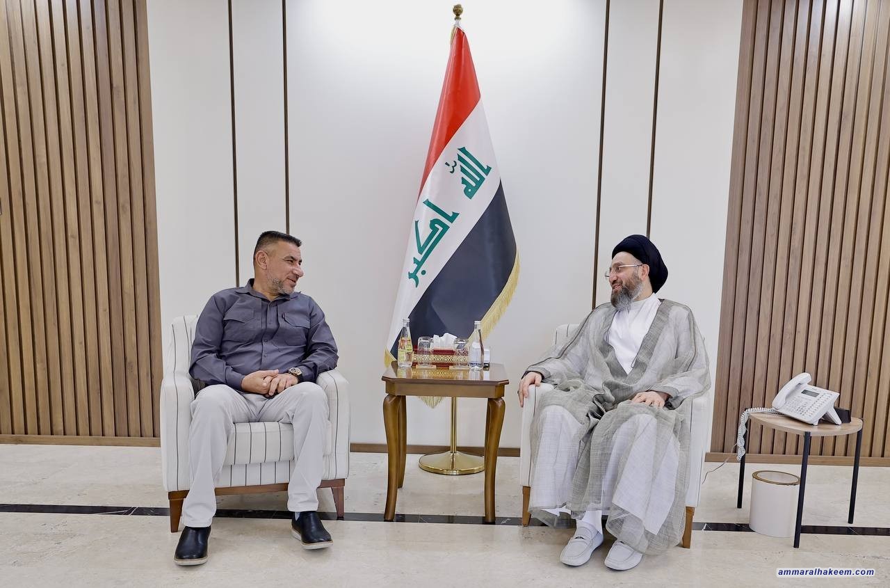 Sayyid Al-Hakeem Meets MP Mehdi Amerli, Political Leaders in Salah Al-Din