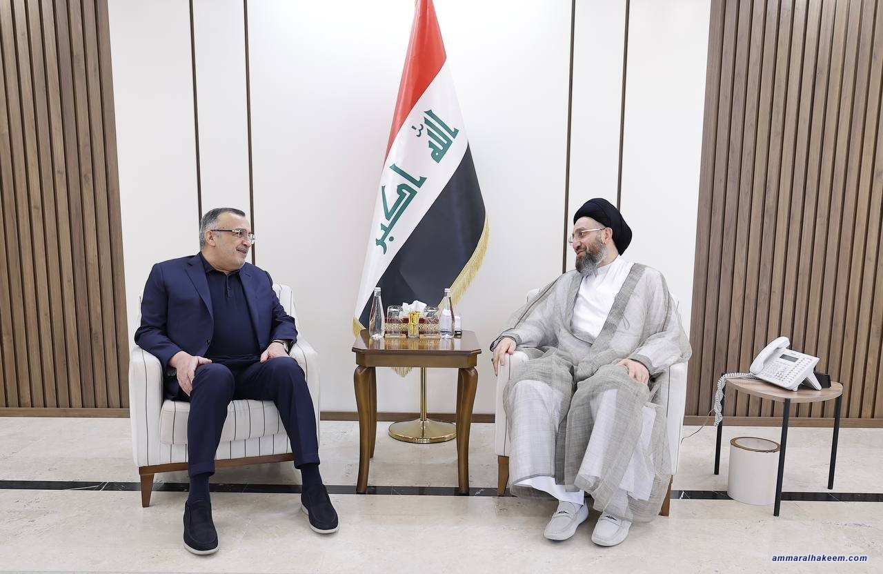 Sayyid Al-Hakeem Meets Dr. Jamal Al-Karbouli, Stresses Upcoming Elections Importance for Stability