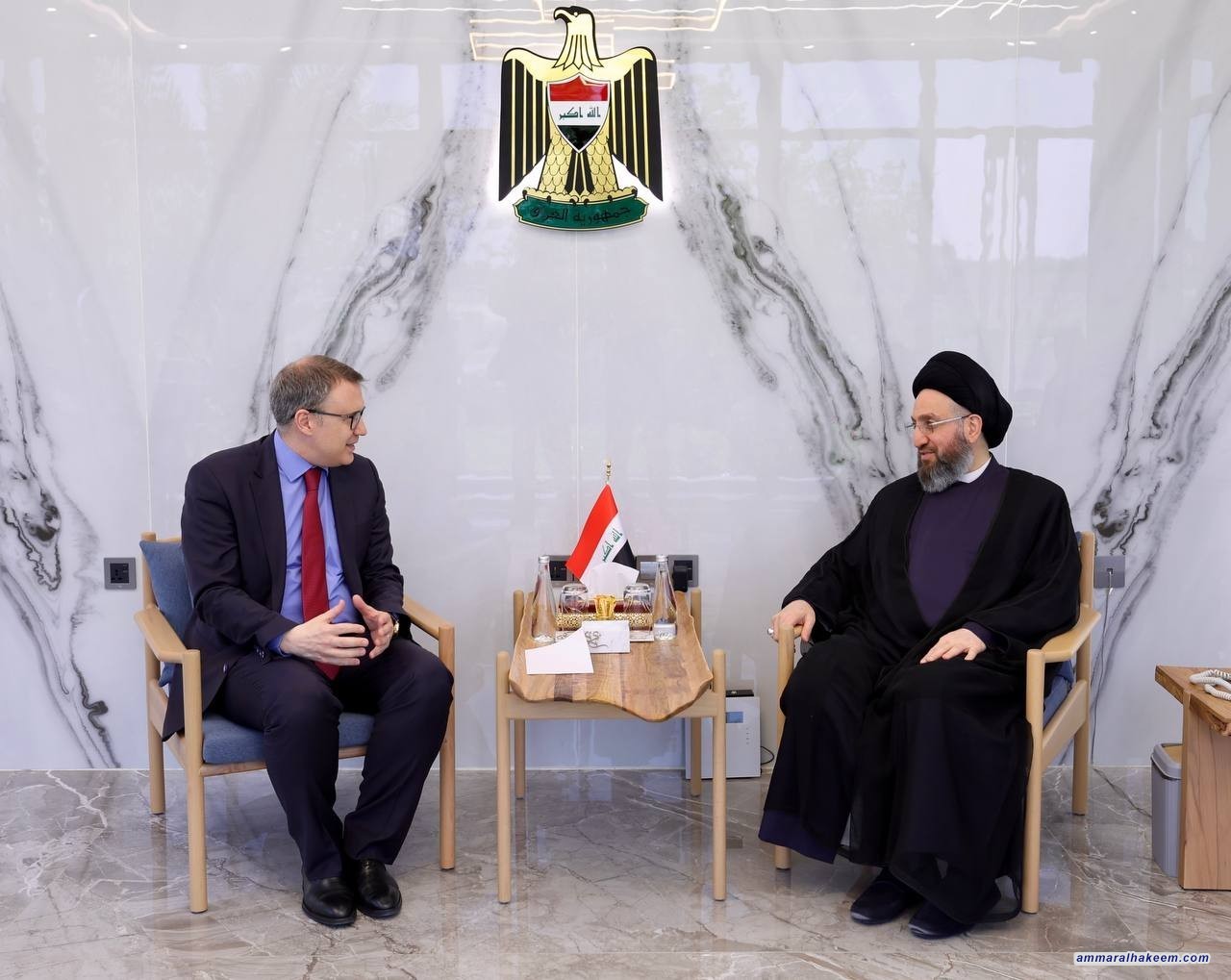 Sayyid Al-Hakeem Meets Turkish Ambassador to Baghdad to Discuss Strengthening Bilateral Relations, Regional Cooperation