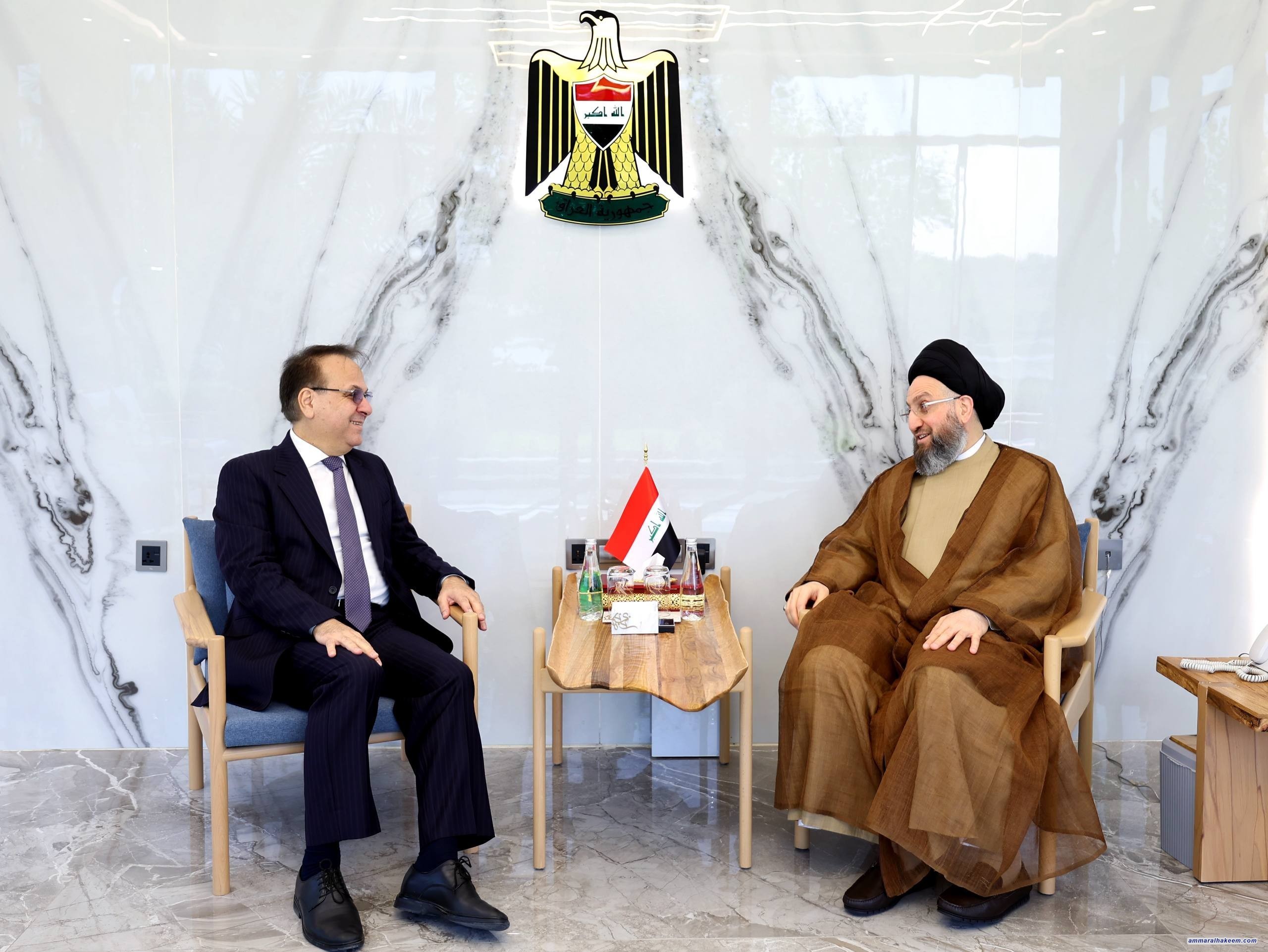 سەید حەكیم ئەركی بالیۆزی لوبنانی لە پتەوكردنی پەیوەندی دووقۆڵی بەرز دەنرخێنی و پالپشتی عێراقیش بۆ ئاسایش و سەقامگیری لوبنان دووپات دەكاتەوە