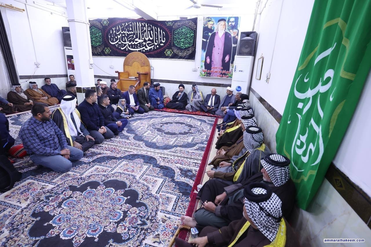 سەماحەتی حەكیم لە قەزای ئەلدیر: پێویستە باكووری بەسرە لەڕووی گەشتیاری بقۆسترێتەوە و دادپەروەری بۆ جوتیاران هەبێت