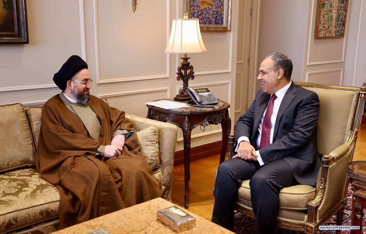 سەماحەتی حەكیم لەگەڵ وەزیری دەرەوەی میسری دۆخی ناوچەكە تاوتوێ دەكات و هەموو هەوڵێكی ڕاگواستنەوەی فەلەستینییەكان ڕەتدەكاتەوە