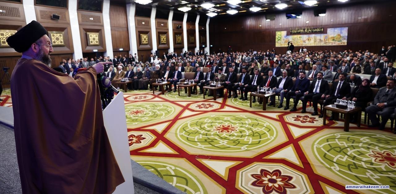 السيد الحكيم يهنئ حزب اقتدار وطن في ذكرى تأسيسه ويؤكد على أهمية تعزيز التكامل الجيلي والنهوض بواقع العراق