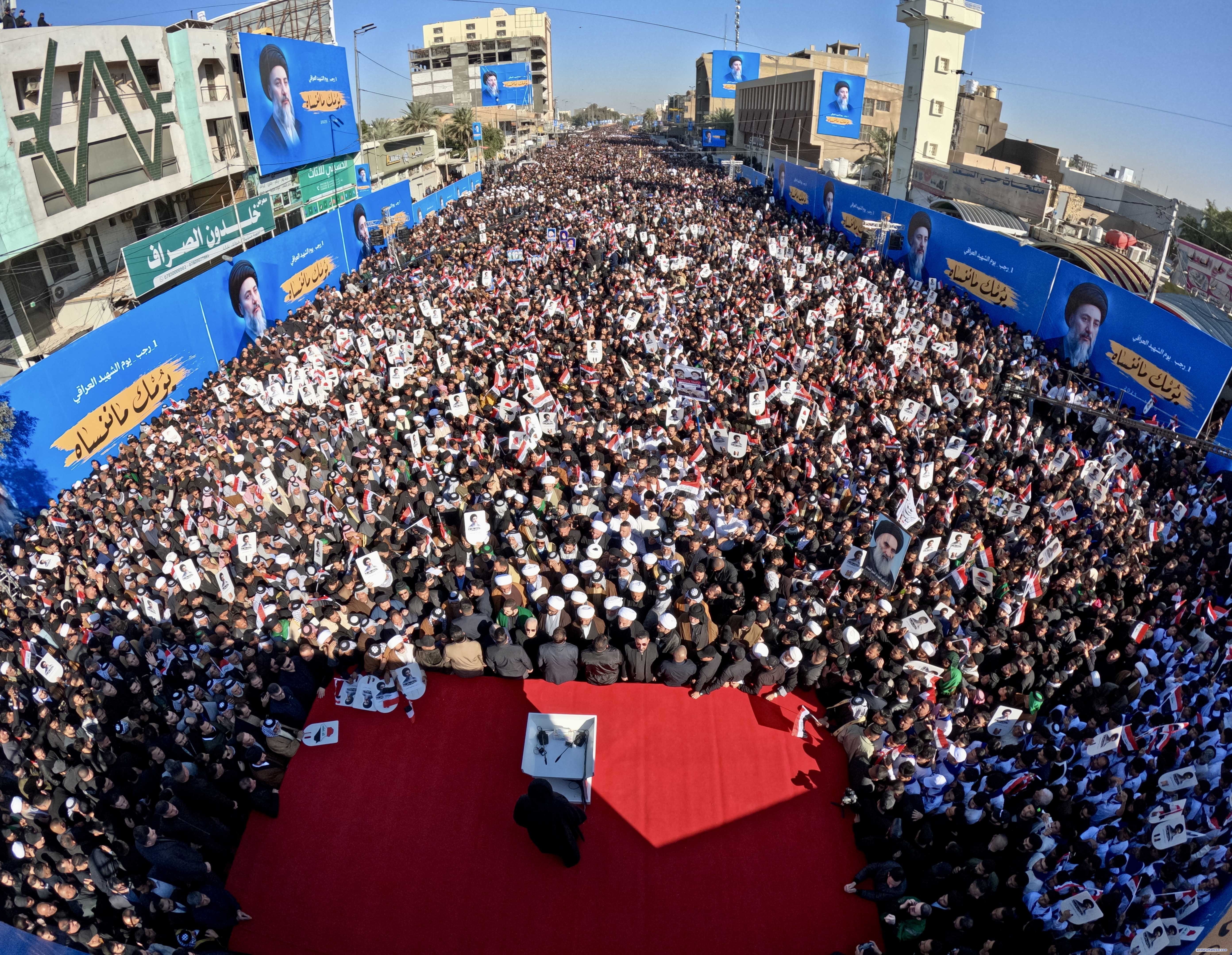 نص كلمة السيد الحكيم في يوم الشهيد العراقي، في النجف الاشرف في الأول من رجب ١٤٤٦ هـ - ٢٠٢٥م