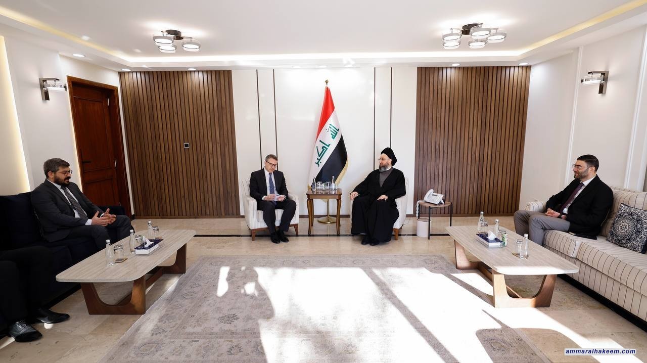 السيد الحكيم يستقبل السفير التركي ويبحثان العلاقات الثنائية وتطورات الأوضاع الإقليمية