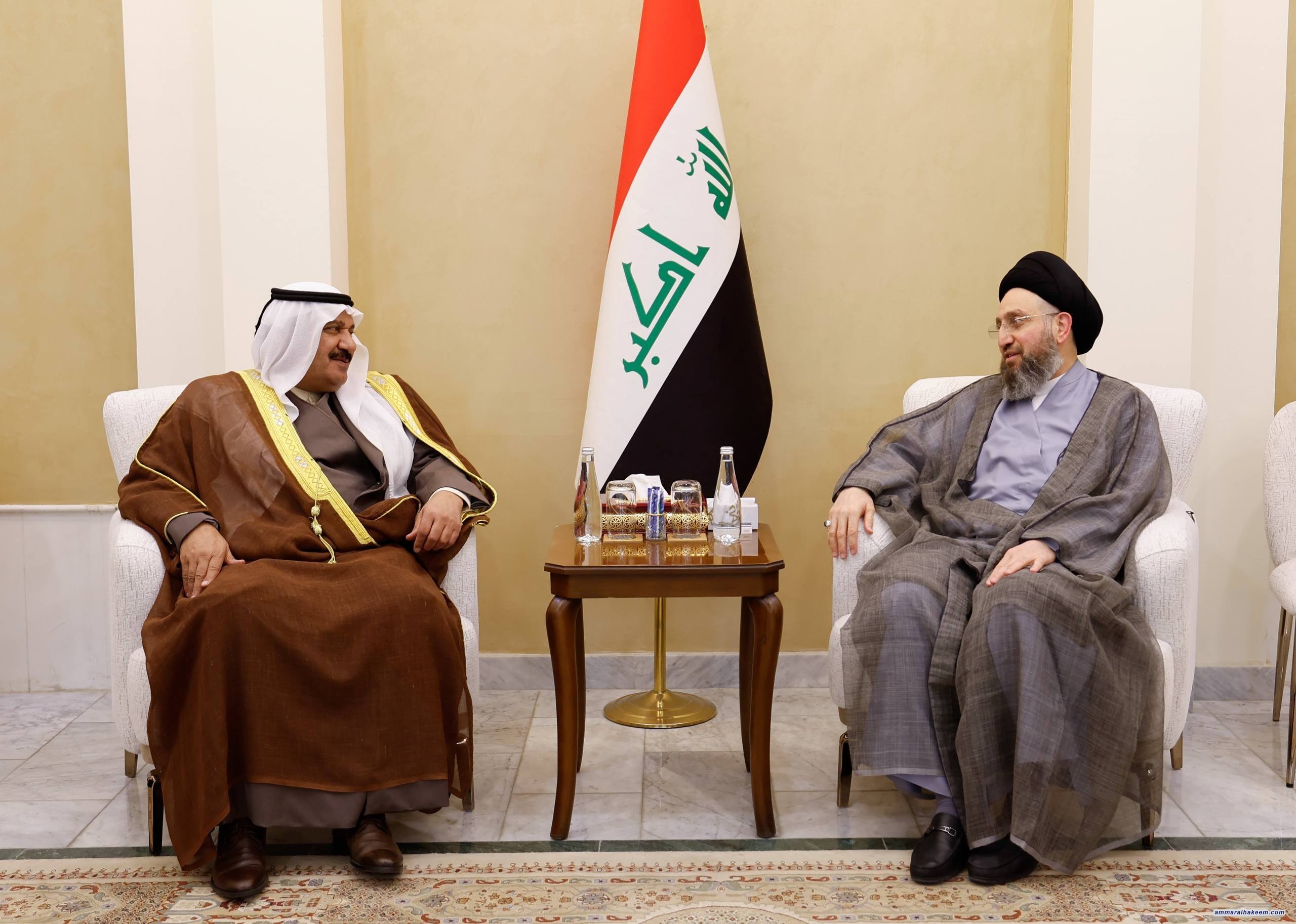 السيد الحكيم: الوحدة الوطنية والتماسك الداخلي صمام أمان العراق في مواجهة التحديات