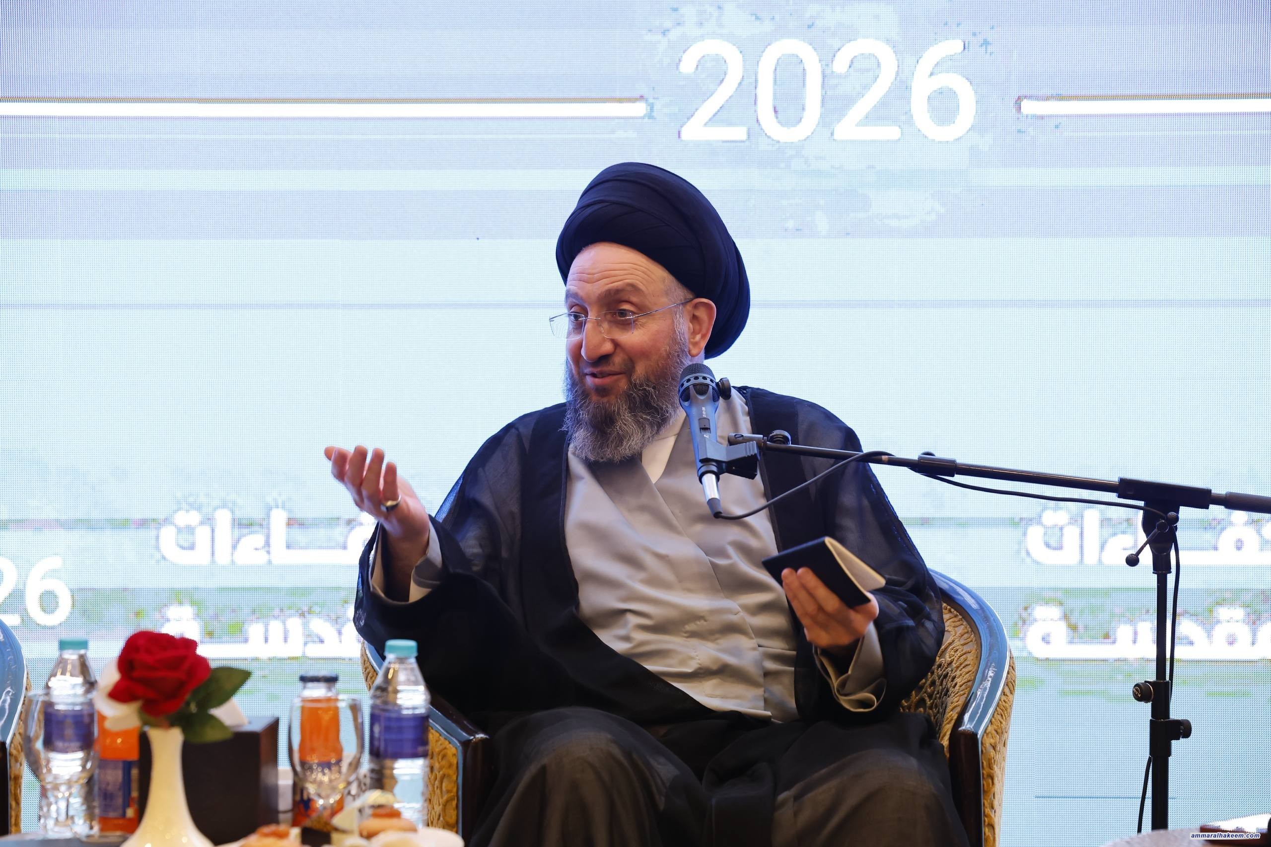 السيد الحكيم: استقطاب الاستثمارات وتمكين القطاع الخاص ضرورة لتوفير فرص العمل للشباب