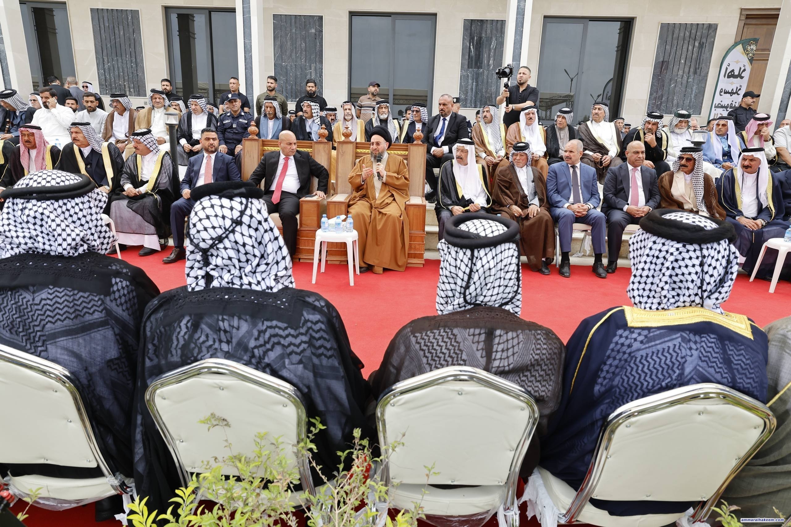 السيد الحكيم يدعو إلى دعم المقاولين والفلاحين وتأمين مستحقاتهم بوصفهم شركاء في تحريك الاقتصاد