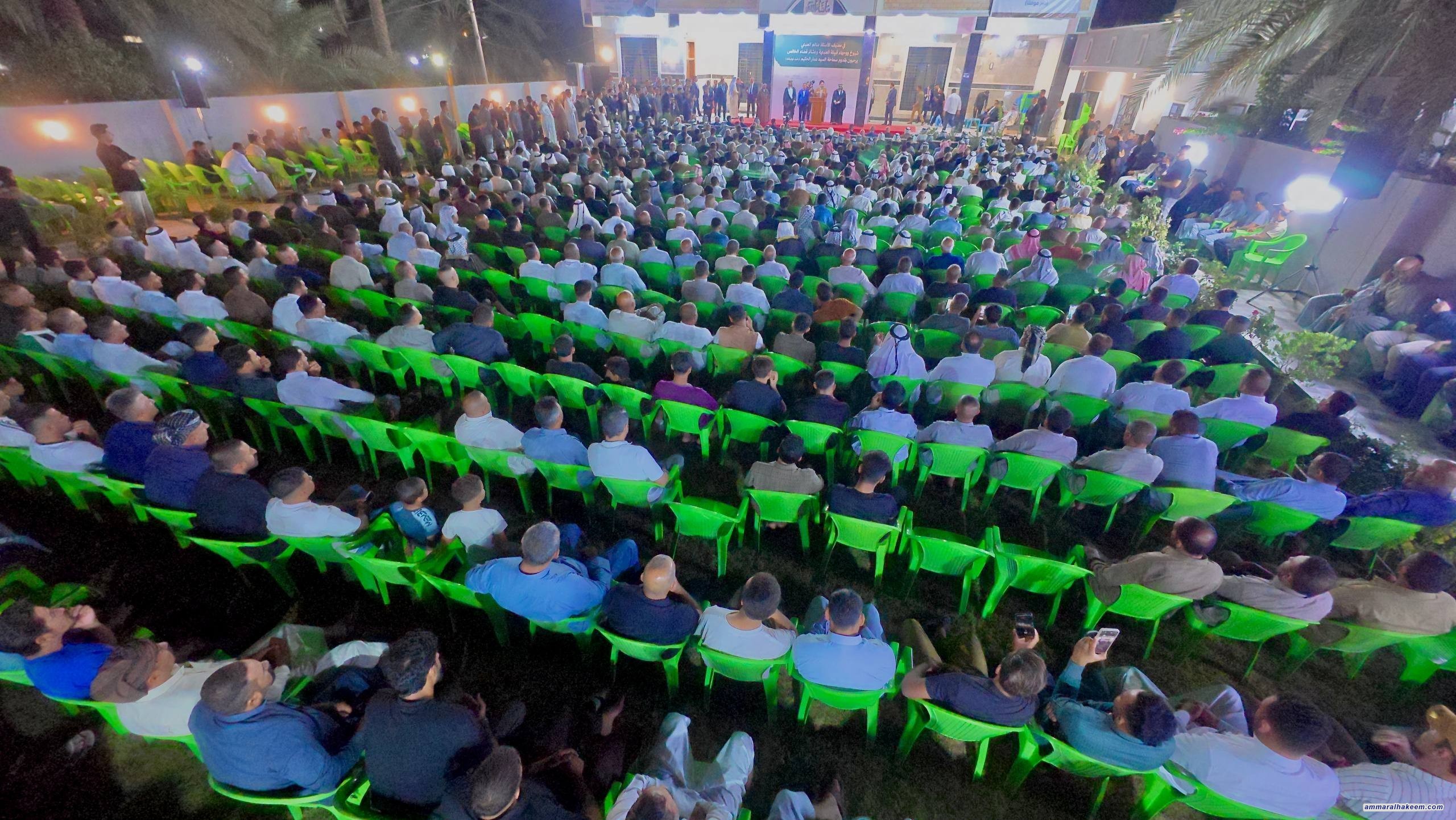 - السيد الحكيم يثمّن تضحيات أبناء الخالص في مواجهة الإرهاب ويدعو إلى التنافس في خدمة العراق وشعبه