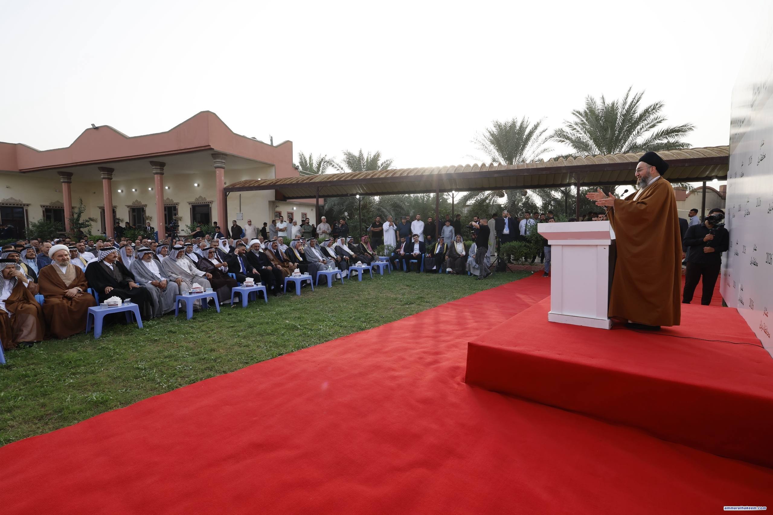 السيد الحكيم: التماسك الداخلي وحفظ التنوع العراقي أساس الدولة القوية والاستقرار الوطني