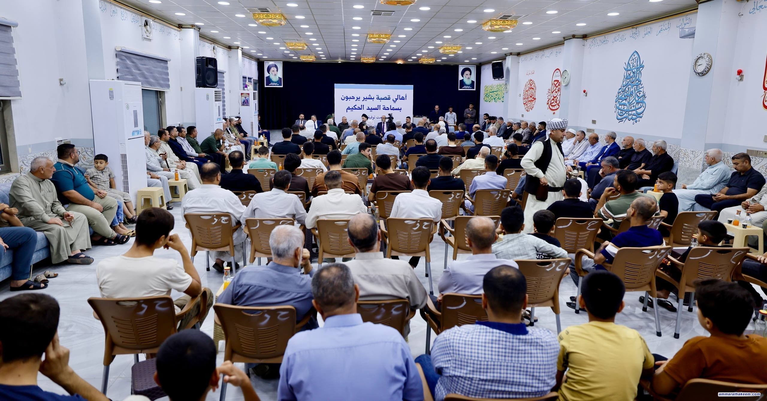 السيد الحكيم يدعو إلى التمسك بالحشد الشعبي بوصفه ركنًا مهمًا في المنظومة الأمنية