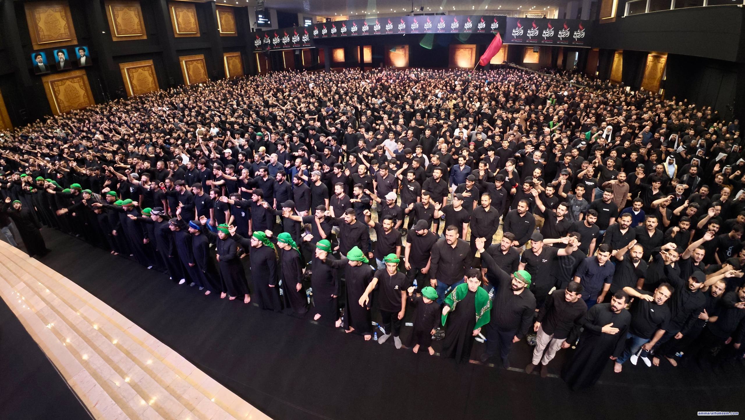 تقرير مصور .. بحضور السيد الحكيم مجلس العزاء الحسيني السنوي 1448 هـ - 2026 م