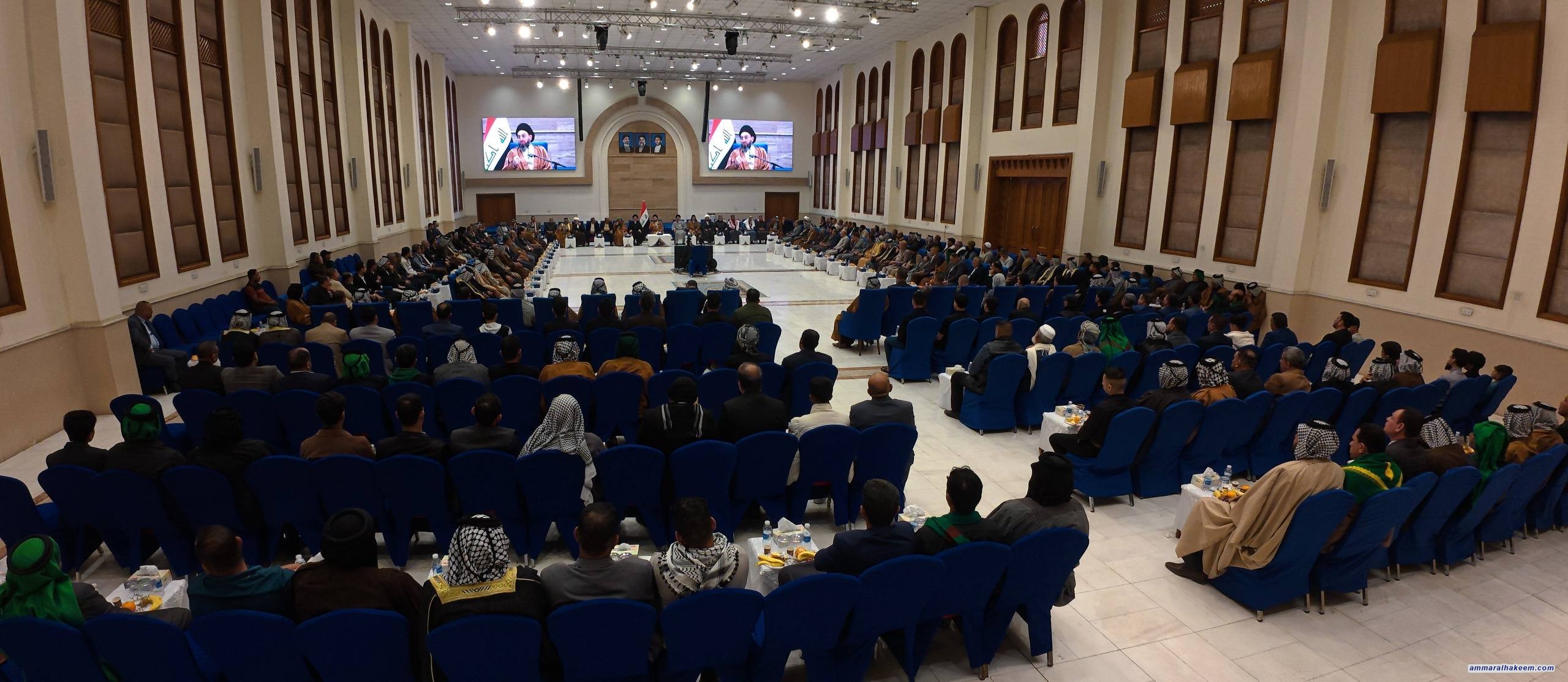 السيد الحكيم يؤكد ضرورة استكمال الاستحقاقات الدستورية وتعزيز وحدة الإطار التنسيقي