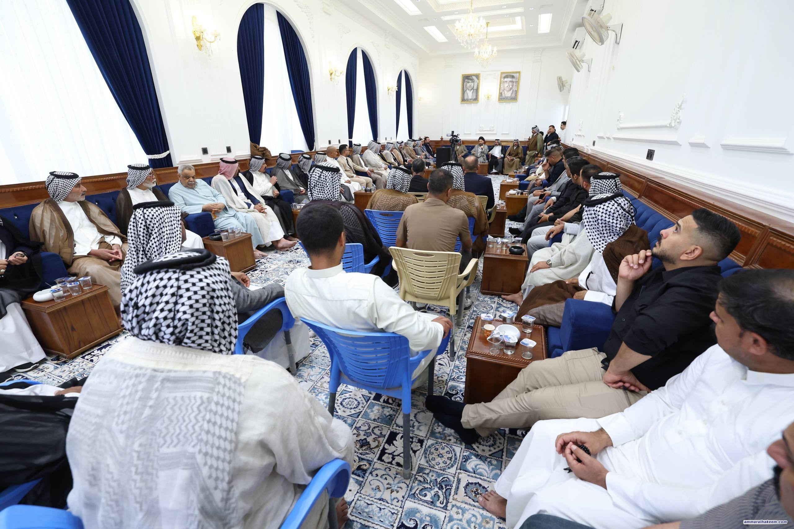 السيد الحكيم يؤكد أهمية الدور التاريخي للعشائر في دعم الدولة العراقية