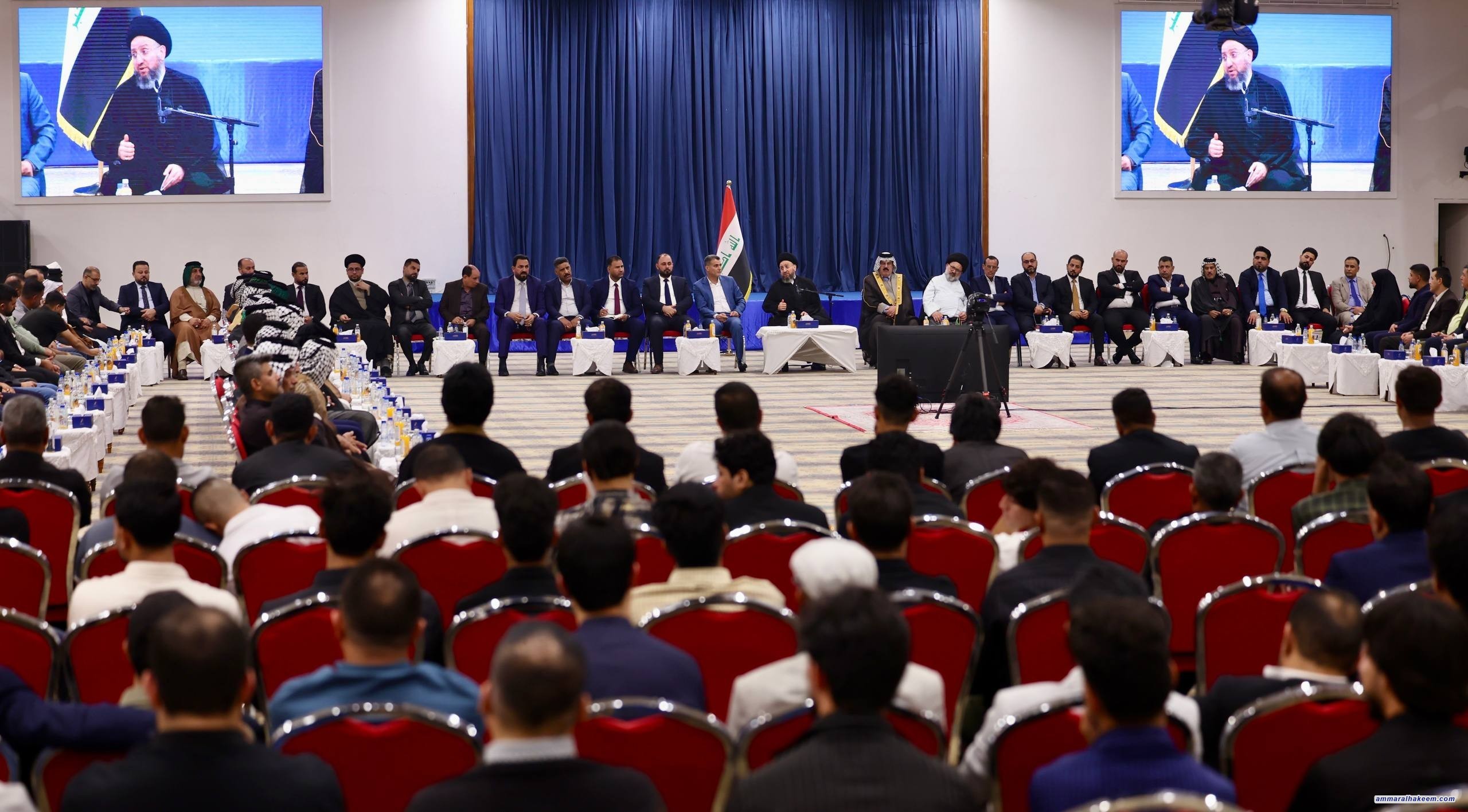السيد الحكيم يدعو إلى استثمار المرحلة لتنويع الاقتصاد وتحريك القطاعات الإنتاجية