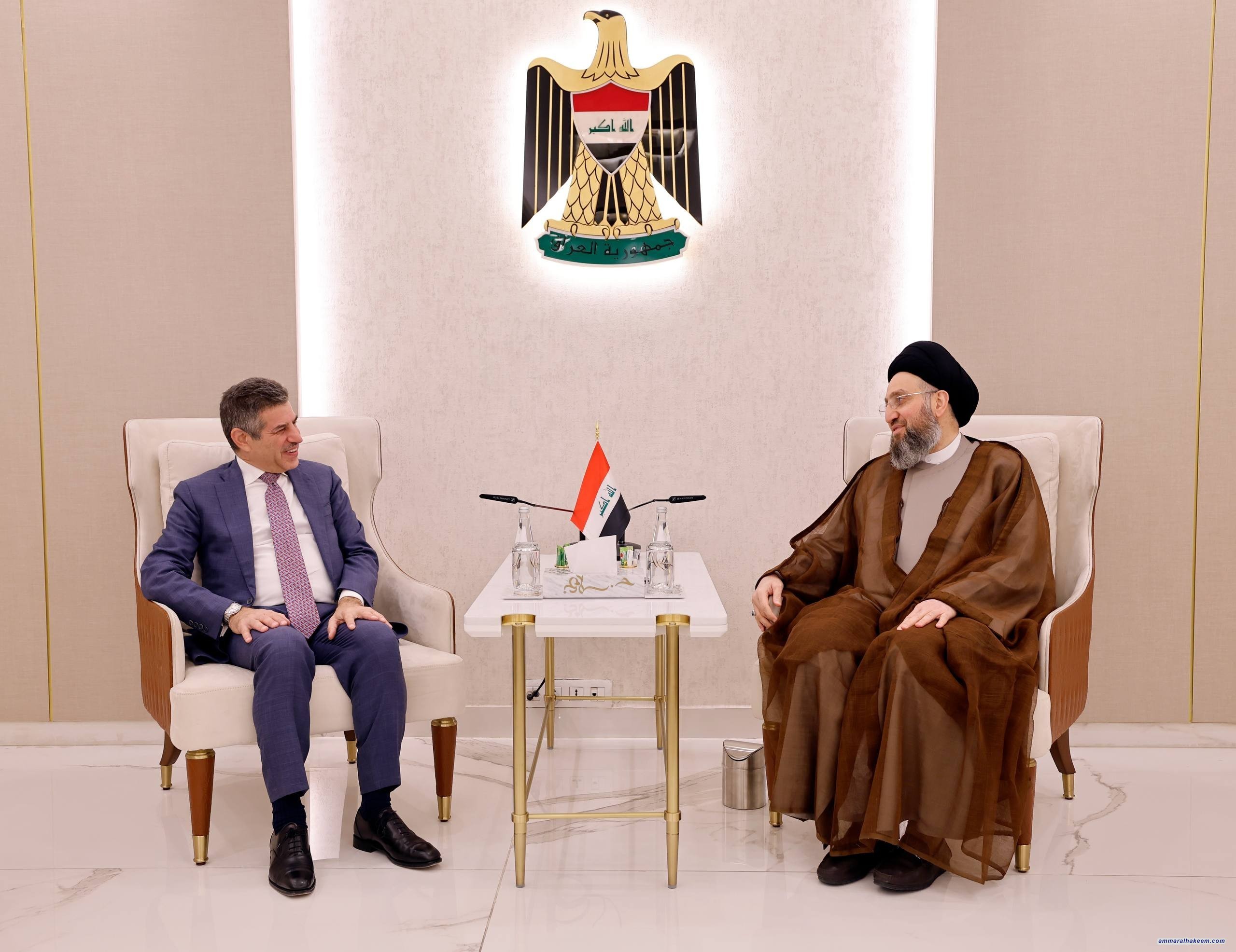 السيد الحكيم يدعو إلى إنهاء التصعيد الإقليمي واستبداله بالحوار والتفاهم
