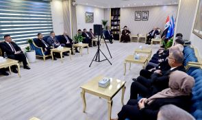 السيد الحكيم يلتقي قيادات الجبهة التركمانية ويؤكد دعمه للمكوّن التركماني وحفظ تمثيله