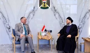 السيد الحكيم يلتقي محافظ الديوانية ويؤكد تعزيز الواقع الخدمي وتمكين الحكومات المحلية وتنويع مصادر الدخل