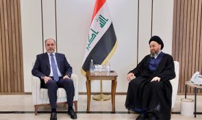 السيد الحكيم يلتقي أمين بغداد ويؤكد على تطوير الخدمات وتنويع الإيرادات ومعالجة الازدحام بالتخطيط والتنسيق المؤسسي