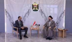 السيد الحكيم يدعو الدول الكبرى لتحمل مسؤولياتها في تهدئة الأوضاع الإقليمية