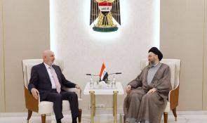 السيد الحكيم ورئيس الجمهورية يؤكدان ضرورة تضافر الجهود لمواجهة التحديات الاقتصادية والمالية