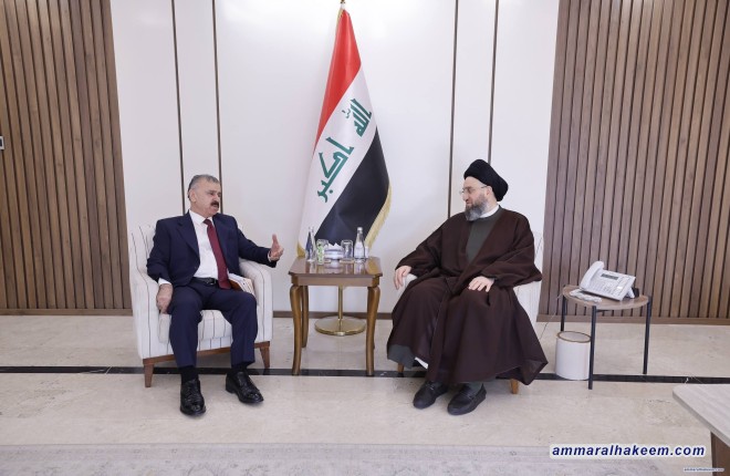 السيد الحكيم يلتقي النائب حيدر الفيلي ويبحث واقع المكوّن الفيلي وملفاته التشريعية والتنفيذية