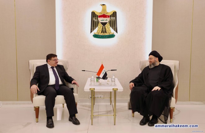 السيد الحكيم يدعو إلى دعم الأقضية والنواحي ومتابعة المشاريع الخدمية في صلاح الدين