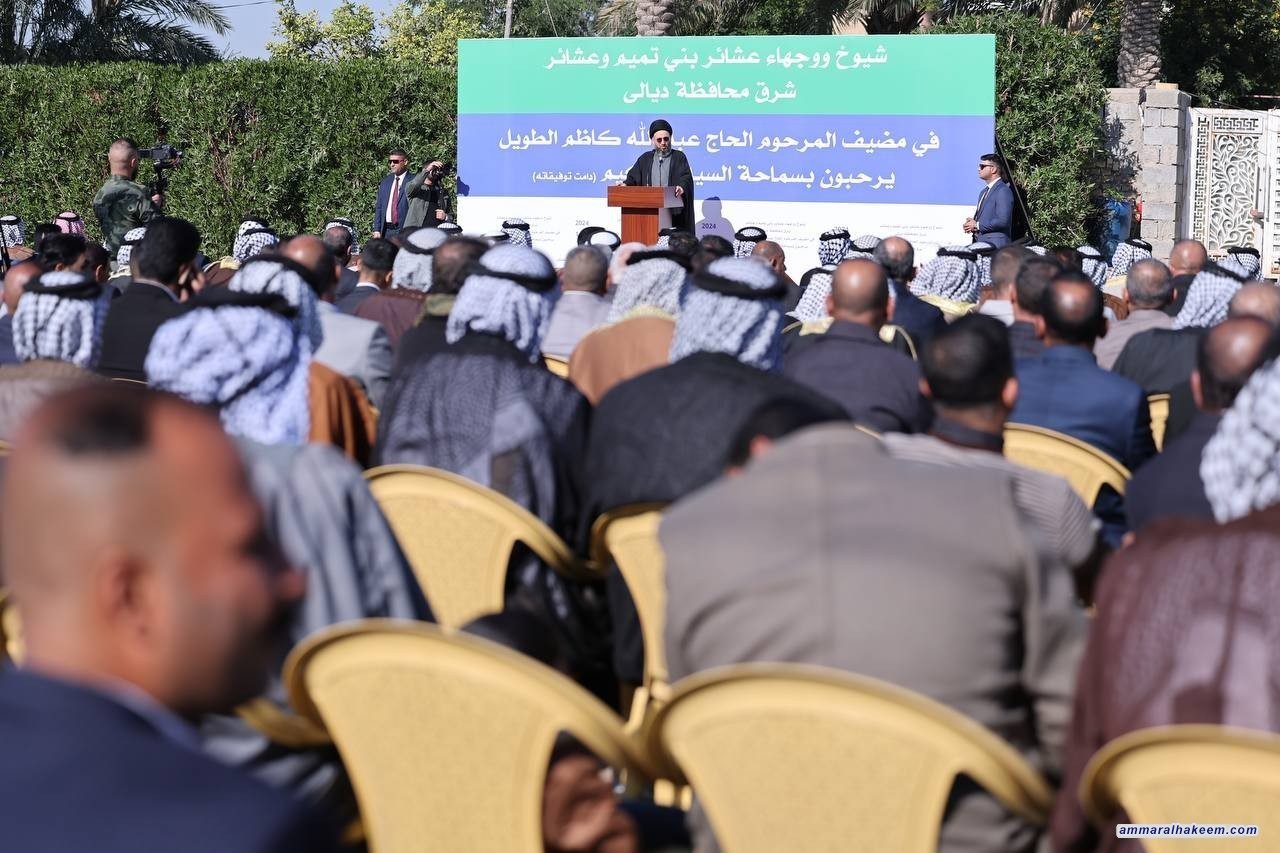 تقرير مصور .. زيارة السيد الحكيم الى محافظة ديالى يومي   4 - 5/ 12/ 2024