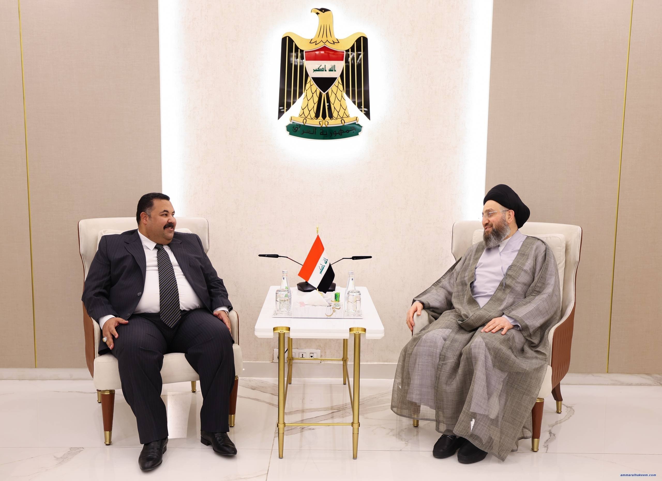 السيد الحكيم يشدد على استثمار الموقع الجغرافي لواسط لتعزيز التنمية