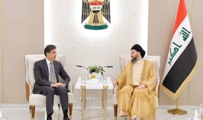 Sayyid Al-Hakeem discusses Iraq's political scene updates with Nechervan Barzani