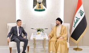 Sayyid Al-Hakeem to Chinese Ambassador: Popular satisfaction transformed Iraq into large hub