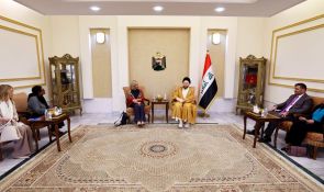 Sayyid Al-Hakeem receives Plasschaert, affirms Iraq's stability condition for regional stability
